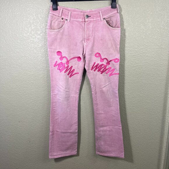 ASSPIZZA Collection One 2017 Embroidered Jeans - Picture 1 of 16